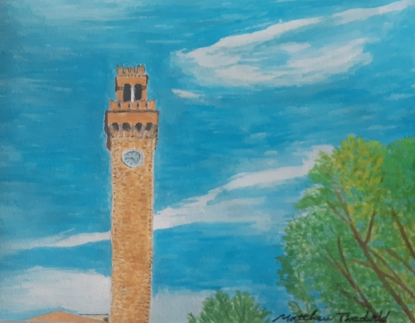 The Clocktower, Murano, Italy